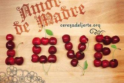 Cartel promocional de las Cerezas del Jerte